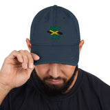 Jamaica Proud Distressed Dad Hat