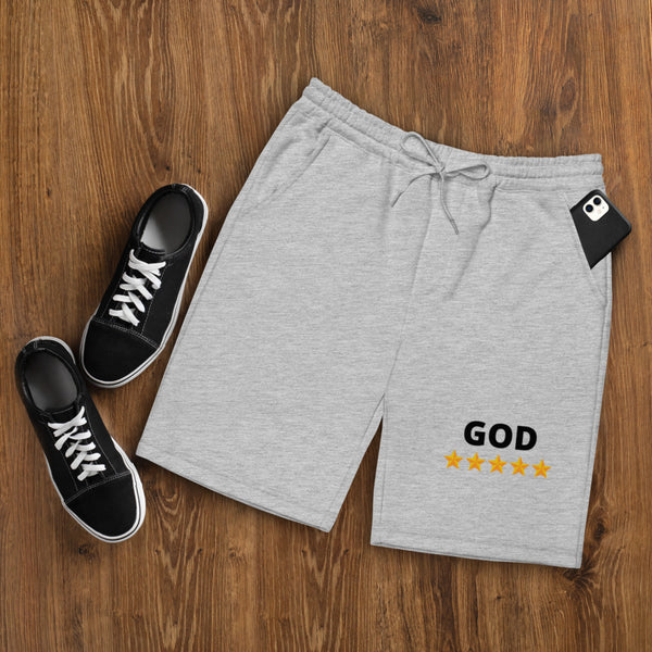God For The Win Men's fleece shorts