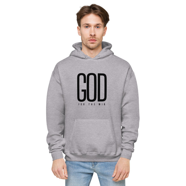 God For The Win Unisex fleece hoodie